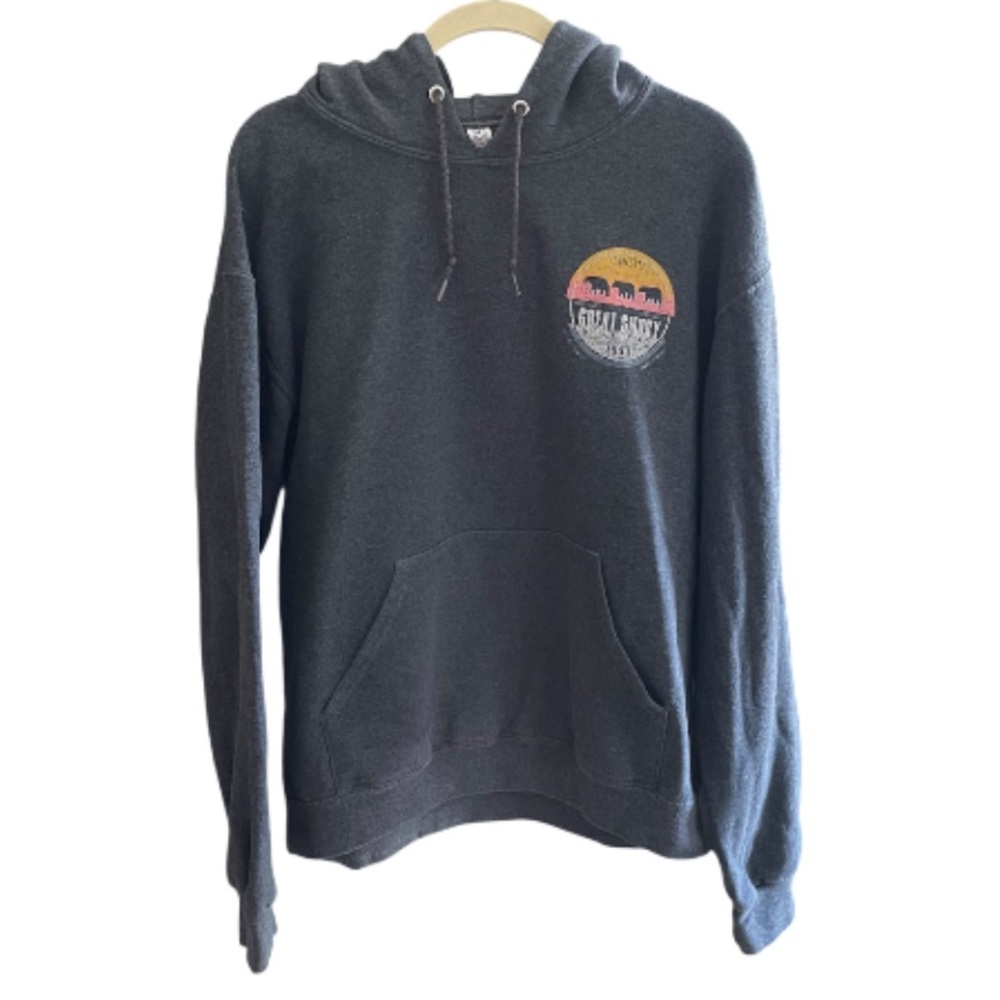 💖5 for $25💖 Great Smoky Mountains Tennessee Hoodie Sweatshirt Size Medium